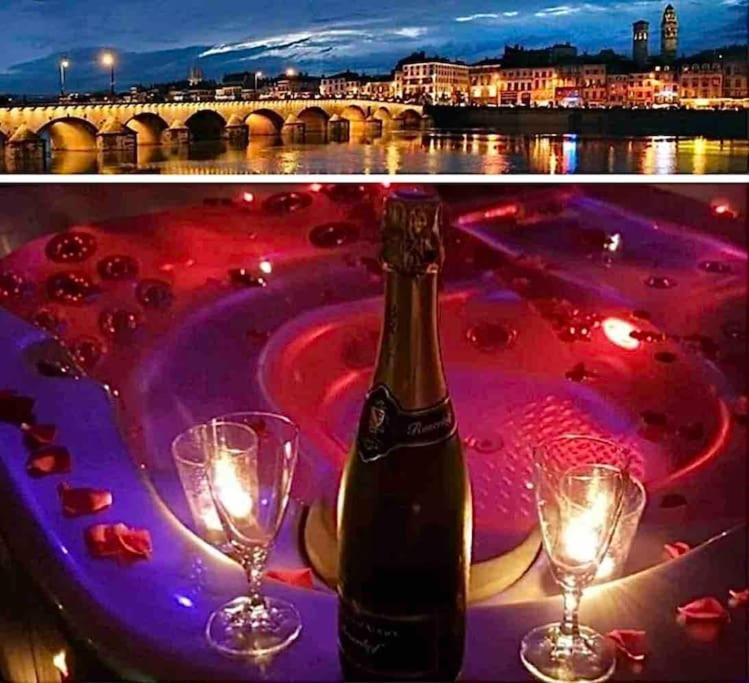 Sejour Detente Au Coeur De Macon Spa,Cine,Bouteille Offerte Exteriör bild
